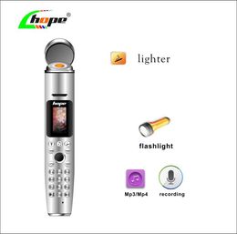 Orignal AK009 Music Pen Cellphone Bluetooth Dialer Reporter Recording Mobile Phone 2000mah Mini Handheld Ligher Celulares for Man 1785552