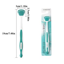 Tongue Scraper Brush Reusable Scraper For The Tongue Washable Tongue Cleaning Tool Fresh Breath Oral Hygiene Care Accessories