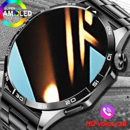 Watches 2023 New Original For Huawei Xiaomi GT4 Pro Smartwatch Men GPS tracking AMOLED 466*466 HD screen NFC Bluetooth Call smartwatch