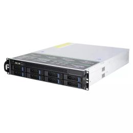 Towers 2U 560MM 8bays 8 HDD Hotswap Server Case Rackmount ATX Chassis Support 12*10.5nch Motherboard With 6GB 12GB SATA SAS NVME BP