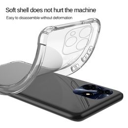 Clear Air-bags TPU Soft Anti-Fall Protect Case For Tecno Spark 10 Pro 4G Slim Bumper Shockproof Coque Spark10 Spark 10C 10 C 4G