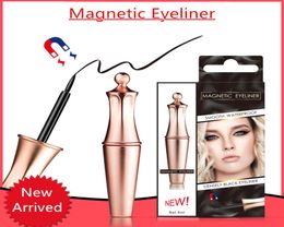 Black Magnetic Eyeliner Waterproof Quick Dry Liquid Eyeliner Long Lasting Magnet Eye Liner For Magnetic Eyelashes False Lashes6721487