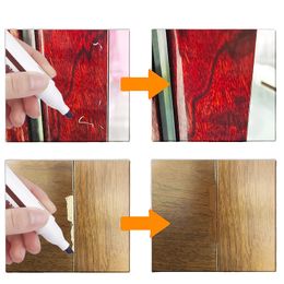 Furniture Repair Wood Cabinet Floor Touch Up Markers Crayons Filler Sticks Paint Pen Wooden Damaged Scratch Repair Pens Tools