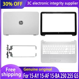 Cases New Laptop LCD Back Cover/Front bezel/Hinges/Palmrest For HP 15AC 15AF 15AY 250 G4 255 G4 256 G4 TPNC125 Series White