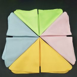 20PCS Chamois Glasses Cleaner Microfiber Cleaning Cloth for Glasses Cloth Len Phone Screen Wipes Customized Logo