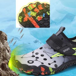 Children Swimming Water Shoes Boy Girl Beach Barefoot Aqua Shoe Quick-Dry Upstream Wading Sport Sneakers For Diving Surf Boating