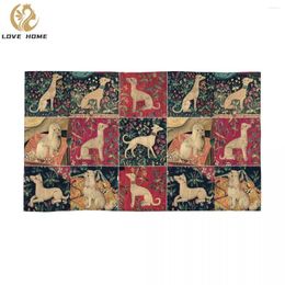 Towel Medieval Greyhound Quick Drying Whippet Sighthound Dog Super Soft Cotton Shower Towels