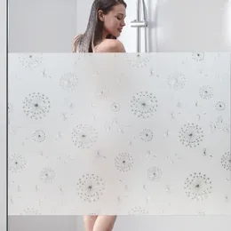 Window Stickers 40/60 200cm Decorative Privacy Self Adhesive Film No Glue Static On The Sticker Glass Foil Bathroom CW01