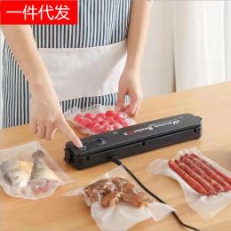 Machine Best Food Vacuum Sealer 220v/110v Automatic Commercial Household Food Vacuum Packaging Hine Heat Bag Sealer