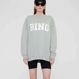 Designer Sweater New Products Listed Explosions Feng 24 Spring Product Ab Sweatshirt Womens Embroidered Patch Round Neck Pullover Loose Cotton