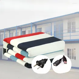 Blankets Usb Tool Electric Blanket Winter Waterproof Cosy White Thicker Mattresses Manta Electrica De Calor Warmer