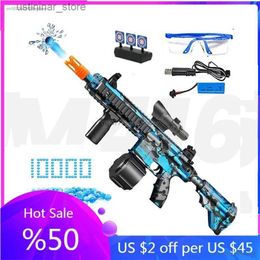 Sand Play Water Fun 2024 Electric M416 Toy Gun Hydrogel Bullet QBZ95 Outdoor Game Sniper Rifle Splash Gun Boy Toy L47