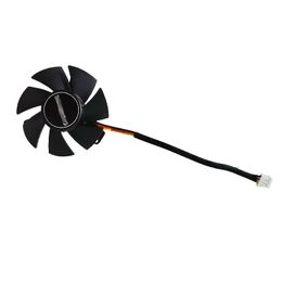 47MM FS1250-S2053A DC 12V 0.19A 3 Pin GTX 1050TI GPU Cooler Fan For Gigabyte GTX 1050Ti OC Low Profile 4G Graphics Card Fan