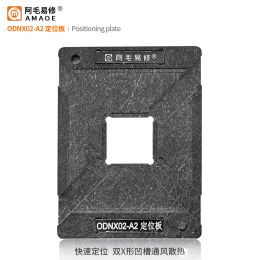 Amaoe ODNX02-A2 CPU BGA Reballing Stencil For Switch Game Player Planting Tin Template Platform IC Chip Soldering Fixture