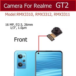 Front Rear Camera For OPPO Realme GT 2 GT2 Mian Back Front Selfie Camera Module Flex Cable Parts