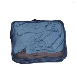 Storage Bags Mesh Panel Bag Laundry Durable Travel Set Capacity Clothes Organiser Toiletry Luggage For Men