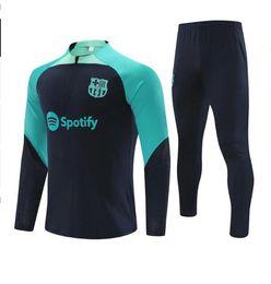 2024 2025 Barcelona tracksuit Camisetas de soccer training suiFERRAN PEDRI 22 23 24 25 Half Zip men and kids kit SET barca football tracksuit outfit Sweater uniforms1