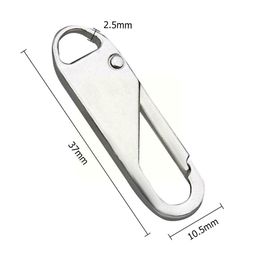 Removable Pull Tab Zipper Heads Accessories Pull Heads Factory Wholesale School Drop Jackets Coat Zipper Bag Pull Bag Down S3A8