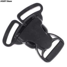 2pcs Black 25mm 3 Way Three Point Side Release Buckle Quick Plastic Black Baby Carrier Accessories Car Seat Bag Webbing Backpack