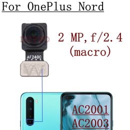 Front Rear Camera For OnePIus Nord AC2001,AC2003 Original Frontal Wide Back Ultrawide Macro Depth Main Facing Camera Module Flex