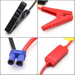 1/5/10pcs Battery clip Connector Emergency Jumper Cable Clamp Booster Battery Alligator Clips for Universal 12V Car Starter Jump
