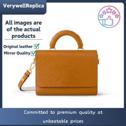 M22229 M22236 Designer Bag Twist MM handbag Fashioned from Original leather with Twist lock and top handle Mirror Qualify