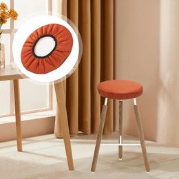 Chair Covers Decorative Stool Bar Seats Cover Round Cushions Replacement Protector