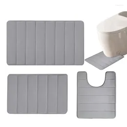 Bath Mats Toilet For Floor Anti-slip Bathroom Doormat Kit Home Decoration Mat Hair Salons Bathrooms Homes