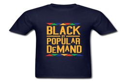 New Design Mens Tshirt Black by Popular Demand Tribal Golden Letters Printed t Shirt Short Sleeve Cotton 3xl Oneck Tee Shirts2933000