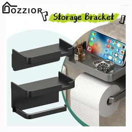 Storage Bottles High Quality Plastic Napkin Holder Toilet Towel Rack Wall Hanging Roll Paper Tissue Boxes Home Organization