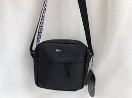18ss Men's Canvas Small Cross Body Bag Girl's Plain Causal Handbags Mini Zipper Sports Designer BLack/Red Messenger Bag and Tote Shopping Bags1265159