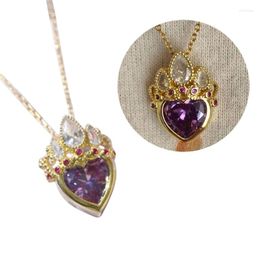 Pendant Necklaces Heart Choker Y2k Jewelry Alloy Material