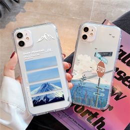 Scenery Phone Case For OPPO Realme 9 Pro Plus 8 Pro C35 C31 C21 GT2 GT Neo2 Neo3 GT Master V15 6 Pro Narzo 30 Pro Soft Back Case