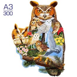 2022 Wooden Animal Puzzles Jigsaw For Adults Kids Mysterious Medal Puzzle Child Toys Gifts Games 3D Wooden Puzzles Jigsaw