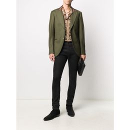 Suit Blazer Olive Green Classic Regular Fit Single Breasted Casual Daily Male Clothing Wedding Jacket Plus Size Coat Tailor Made