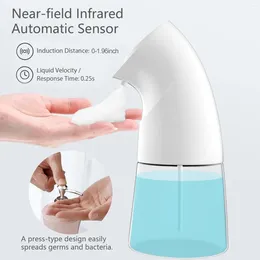 Liquid Soap Dispenser Automatic Foaming Infrared Motion Sensor Hand Sanitizer 450ml Portable Touchless Bathroom Product