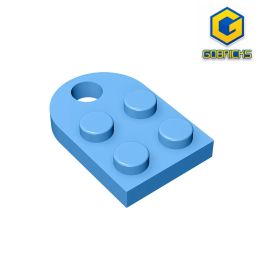 MOC PARTS GDS-846 Plate, Modified 2 x 3 with Holecompatible with lego 3176 children's toys Assembles Building Blocks Technical