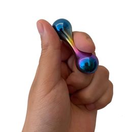 Knucklebone Roller Finger Skill Toy Stainless Steel Fidget Spinner EDC Gadgets Antistress Adults Toys For Autism ADHD Anxiety 240408