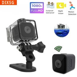 Cameras SQ28 Outdoor Waterproof Sports Camera 1080p Portable Car Mini DV Camera High Definition Aviation Small Direct Recording Camera