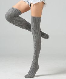 Women039s Cable Knit Thigh High Boot Socks Extra Long Winter Stockings Leg Warmers Over Knee High Socks warm floor socks1280899