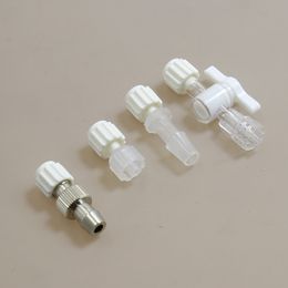 Male Luer Lock Plug Adapter ABS Plastic Air Valve Pipe Dispensing Glue Subpackag Syringe Barrel Fitting Connector End Cap Cove