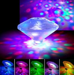 Floating Underwater Light RGB Submersible LED Disco party Lights Glow Show Swimming Pool Tub Spa Lamp Baby Bath Lighting2272773