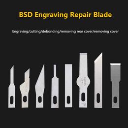 BSD Maintenance Carving Blade For Phone Motherboard CPU IC Remove Glue Knife Cutting Film Blades Repair Tools