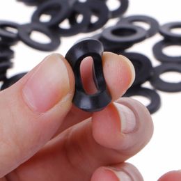 10pcs/lot M2 M2.5 M3 Black Rubber Flat Gasket O-Ring Seal Washer Ring Plumbing Faucet Hose Washer Sea Rings