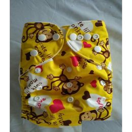 천 기저귀 New Design S Print Nappies ers 5 pcs inserts7856711 드롭 배달 아기 출산 기저귀 화장실 훈련 OTWC8