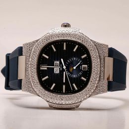 Luxury Looking Fully Watch Iced Out For Men woman Top craftsmanship Unique And Expensive Mosang diamond Watchs For Hip Hop Industrial luxurious 20534