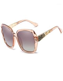 Top fashion women brand designer sunglass Polarised big size sunglasses UV400 Gradient Lunettes de soleil femmes15607649