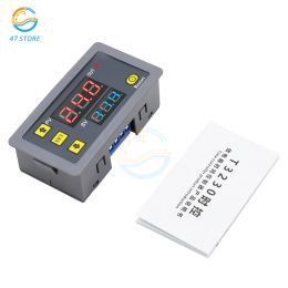 AC 110V 220V 24V T3230 Digital Time Delay Relay LED Display Cycle Timer Control Switch Adjustable Timing Relay Time Delay Switch