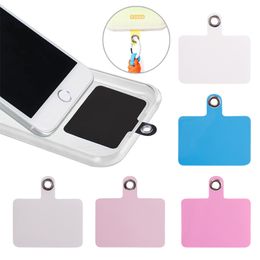 Universal Phone Anti-drop Lanyard Patch Replacement Gasket Detachable Neck Cord Strap Clip Snap Rope Card Transparent Patch