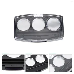 Storage Bottles 10 Pcs Eye Shadow Box Tray Pressed Powder Compact Plastic Empty Makeup Pallet